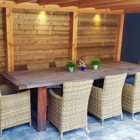 Eettafel tuin